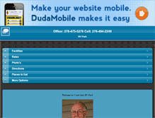 Tablet Screenshot of hayesrvpark.com
